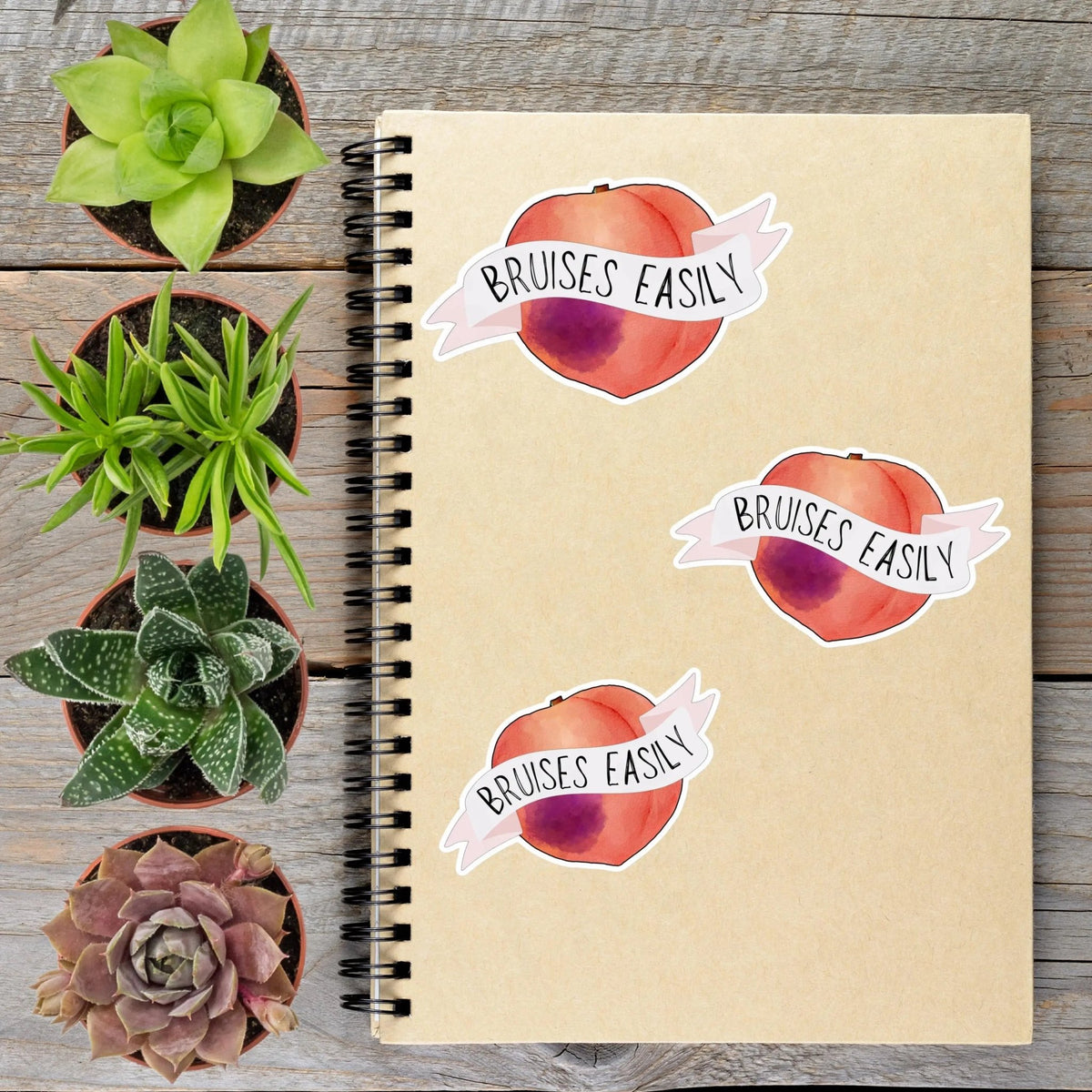 2-6 Inch Bruises Easily Ehlers Danlos Chronic Illness Disability Vinyl Sticker Aphantastic Designs