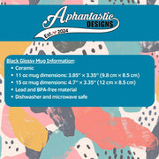 Ehlers Danlos Coffee Mug | Ceramic, Left Hand Friendly, & Dishwasher Safe - Aphantastic Designs