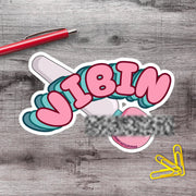 NSFW Vibin Vinyl Sticker - Aphantastic Designs