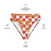 Pizza Bikini Bottoms | High Waisted/String