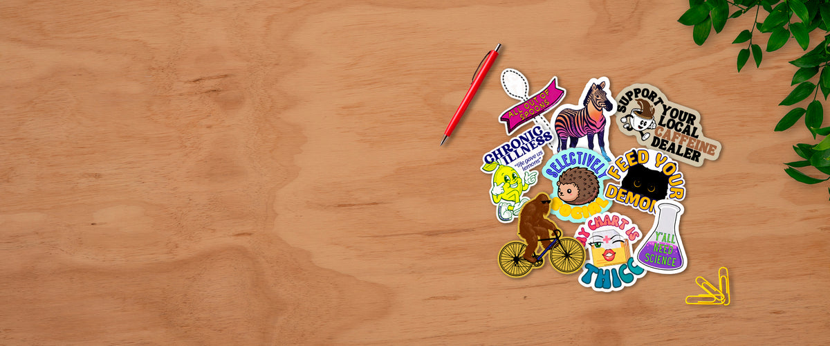 Meme Stickers, Apparel & Accessories